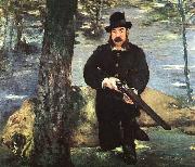 Edouard Manet Pertuiset, Lion Hunter oil